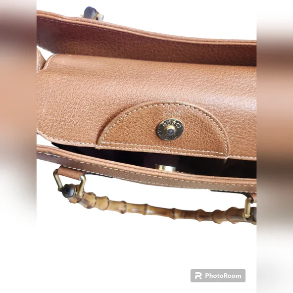 💥Vintage GUCCI Diana Bag Bamboo Tote Medium size - Picture 13 of 17